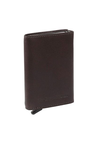 The Chesterfield Brand Wax Pull Up Credit card case RFID protection Leather 7 cm