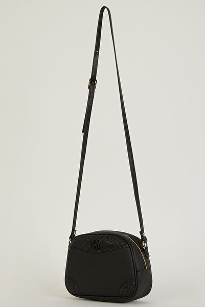 Pierre Cardin New Black Print Women's Shoulder Bag 05Po22Y1534