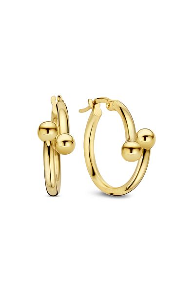 Isabel Bernard Monceau Mirell 14 Karat goldene Creolen IB360262