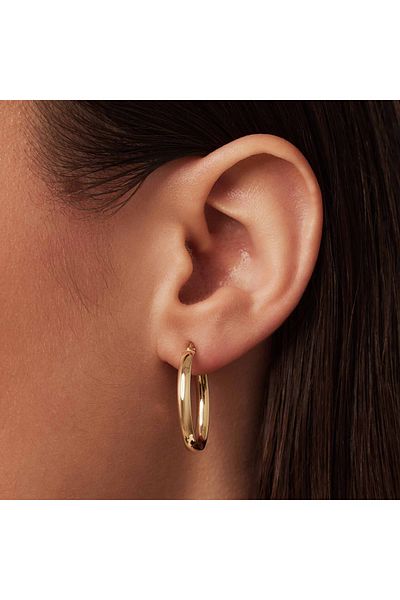 Isabel Bernard Rivoli Flori 14 Karat goldene Creolen IB360254