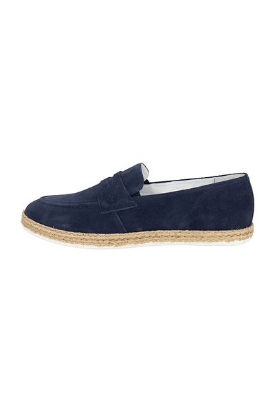 DreiMaster Maritim Penny Loafer aus Veloursleder