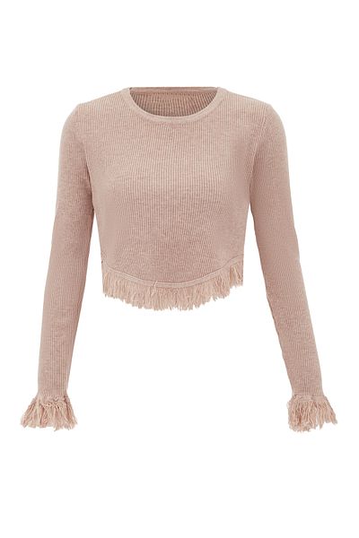 Swirly Strickpullover