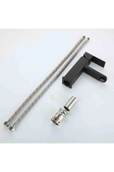 FLEKO Black Sink Faucet Stainless Steel