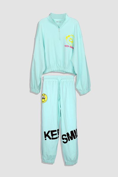 AIKO Blue Girl Teenage Tracksuit Set T2
