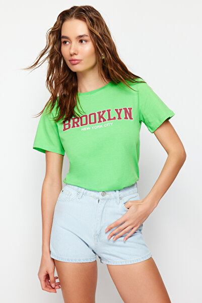 Trendyol Kollektion Hellblaue Denim-Shorts TWOSS24SR00087