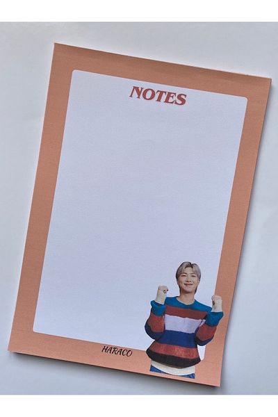 Hara Company Bts Namjoon مقاس A5 Kpop Notepad