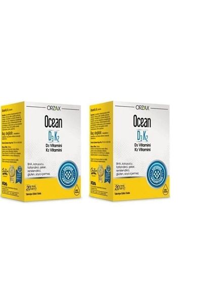 Ocean D3 K2 Drops - 20ml2 Pack