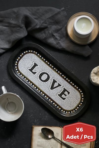 EVLE Baton Tray Set, 6 Pieces