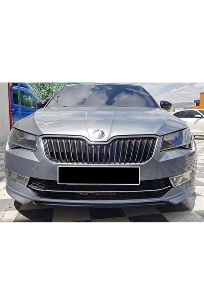 NamTuning Skoda Superb Ön Tampon Eki Karlık 2019 sonrası Uyumlu Boyasız