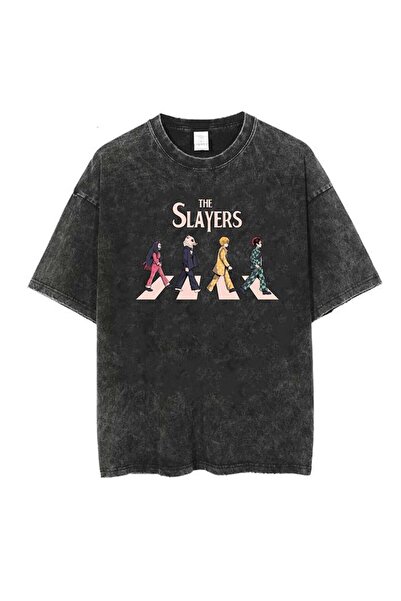 Touz Moda Washable The Slayers Unisex Vintage T-shirt