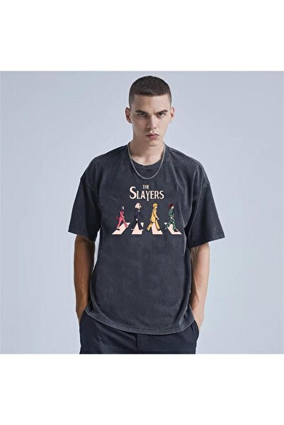 Touz Moda Washable The Slayers Unisex Vintage T-shirt