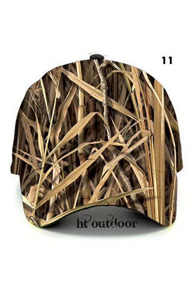 HT Outdoor saz desen avcı şapkası