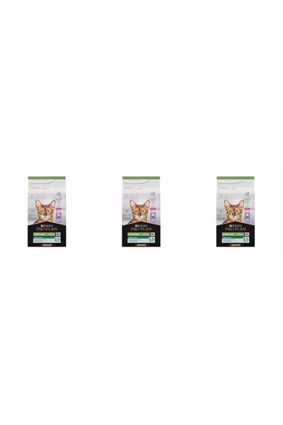 Pro Plan Sterilised Hindili Tavuklu Kedi Maması 1,5 Kg X 3 Adet
