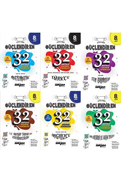 kitabın başkenti ankara yayıncılık Ankara Yayınları 8.Sınıf Kondisyon 32 Haft...