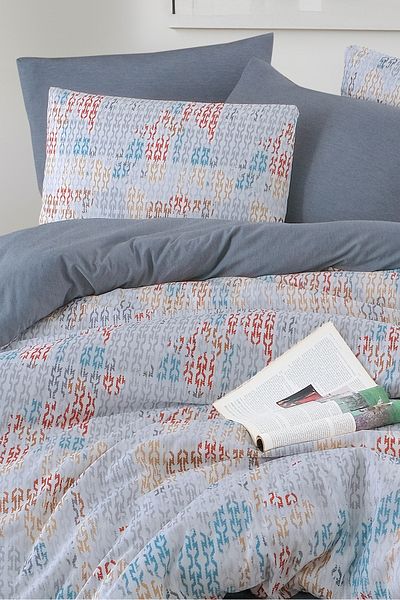 MyStory Home Σετ Παπλωματοθήκη Μονό με Ελαστικά Σεντόνια Χάρτες