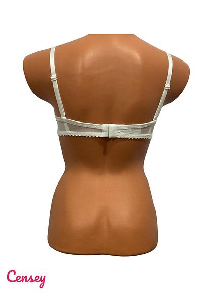 CENSEY Lace Patterned Hollow Lotus Bra