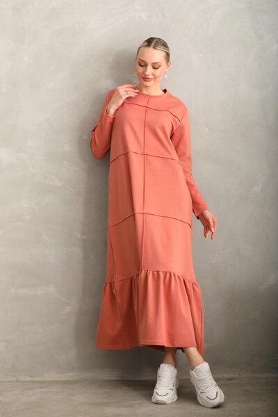 WestBound SOMON Blocky Skirt Frilly Hijab Casual Long Sports Loose Dress
