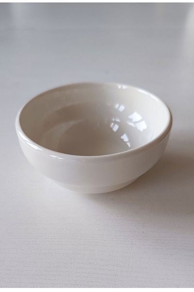 Aryıldız Bubble Broken Beige Deep Bowl 4 Pieces 9 cm