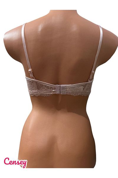 CENSEY Sutien din silicon cu model de dantelă