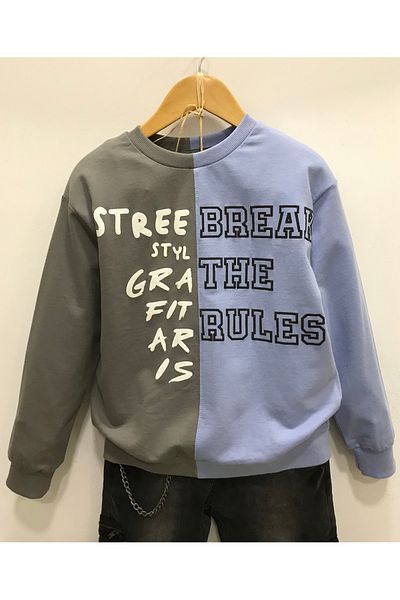 Çikoby Children's Color Block Break Sweatshirt