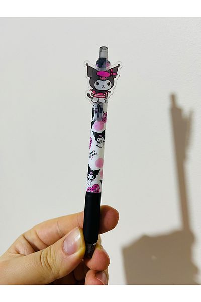 Cuppy Box Sanrio Kuromi Character 0.5 Black Color Ballpoint Pen