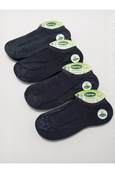 Özeren УНІСЕКС БАМБУКОВІ НОСКОВІ ШКАРПЕТКИ, ПРАНІ, БЕЗ ШВІВ, НЕВИДИМІ, 4 ПАРИ
