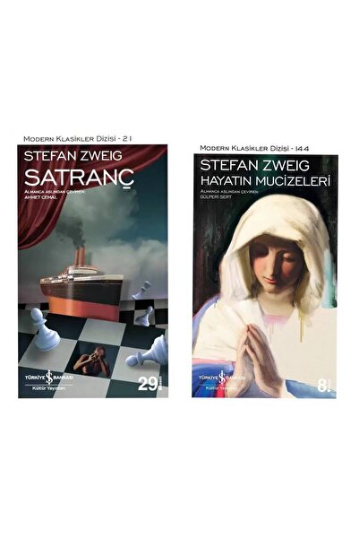 TÜRKİYE İŞ BANKASI KÜLTÜR YAYINLARI Stefan Zweig - Satranç - Hayatın Mucizeleri