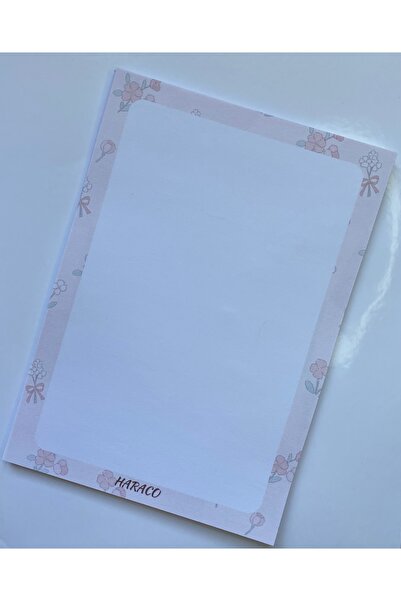 Hara Company Blocnotes cu model de flori dulci dimensiune A5