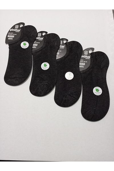 Rbs MEN'S INVISIBLE SINIKIRS SOCKS SEAMLESS BAMBOO SOCKS 4-PACK