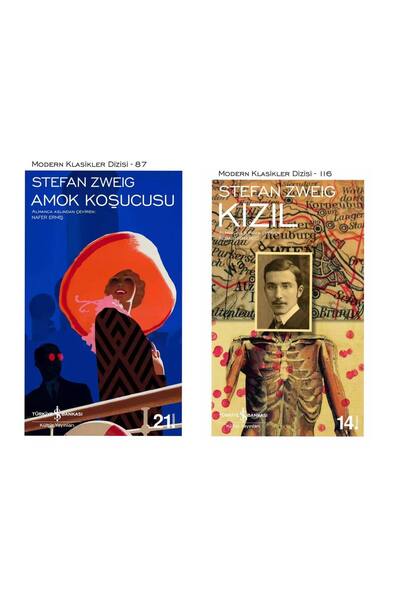 TÜRKİYE İŞ BANKASI KÜLTÜR YAYINLARI Stefan Zweig - Amok Koşucusu - Kızıl