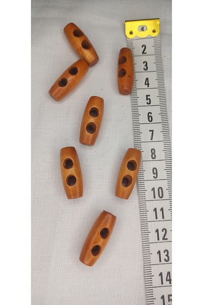 Tuhafiş 2.5 cm.7pcs Tree Shepherd button becomes for every color coat coat cardigan coat