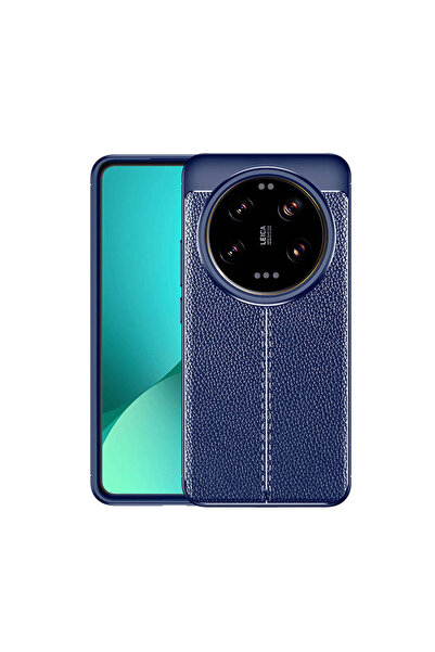 Rivor Xiaomi Mi 14 Ultra Uyumlu Kılıf Kamera Korumalı Şık Tasarım Deri Görünü...