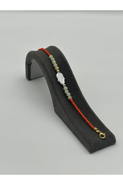 Hobimos Bead Detailed Women's Bracelet