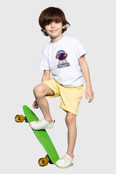herotasarım Tricou pentru copii Astronaut Gamer - mânecă scurtă, Bll4987