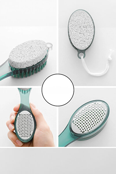 ThenTech Temizlik Cilt Bakım Çatlaklar İçin Topuk Bakım Seti 4 ü 1 Arada