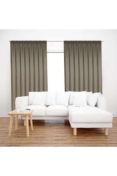 Premier Home Σατέν Κουρτίνα Φόντο 140x260 Βιζόν