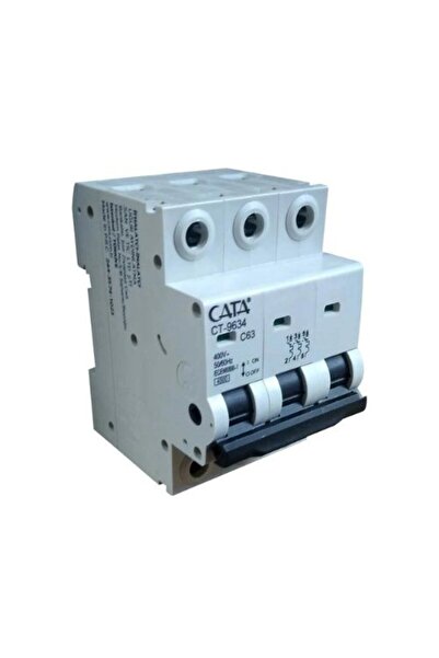 Cata CT-9635 50 AMPER SİGORTA ( C TİPİ / TRİFAZE / 4.5 kA )