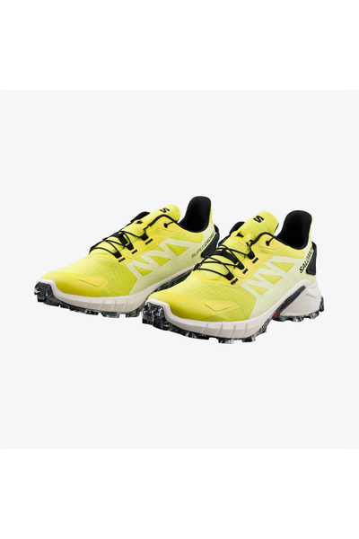 Salomon Supercross 4 Men's Yellow Running Shoes