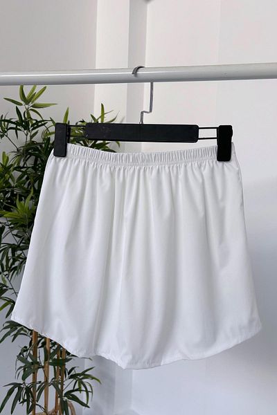 Ka Hijab Shirt Skirt Underwear - White