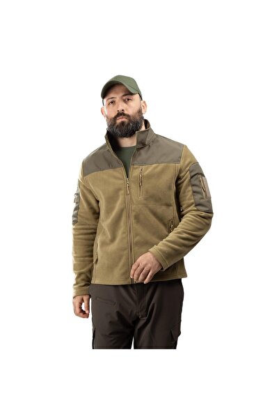 Polis Sepeti Hovergym Softshell Garnili Taktik Outdoor Polar-Çöl Rengi