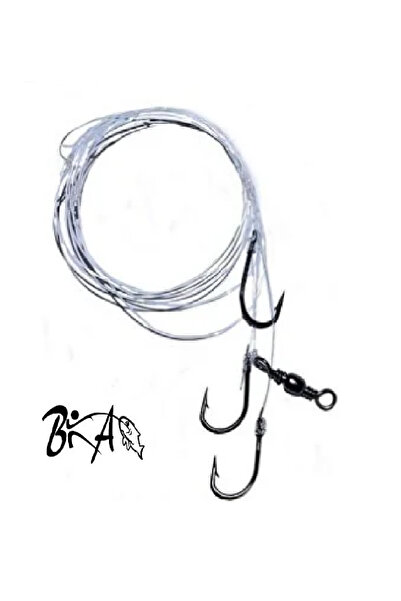 BALIKÇI ADASI ÇUPRA,LEVREK İÇİN Üç Iğneli Hazır Hırsızlı Dip Oltası 1265 iğne...