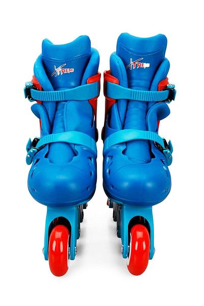 PopŞeker Blue Wind-like Leach: Blue Color Inline 4 Wheel Skates!