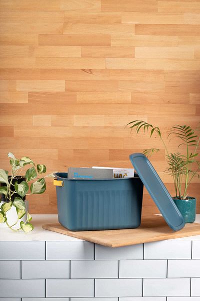 FH finehome 15LT Blue Boxy Box - Multipurpose
