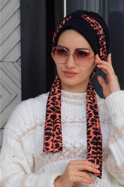 tessetür Bone diyarı Καπέλο με Φουλάρι Μπόνε Σαντί Υφασμάτινο Χιτζάμπ