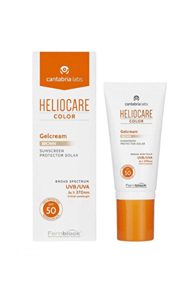 Heliocare Cildi Koruyan Özel Renkli Bronzlaştırıcı Yağsız Jel Krem Spf 50 50 ml