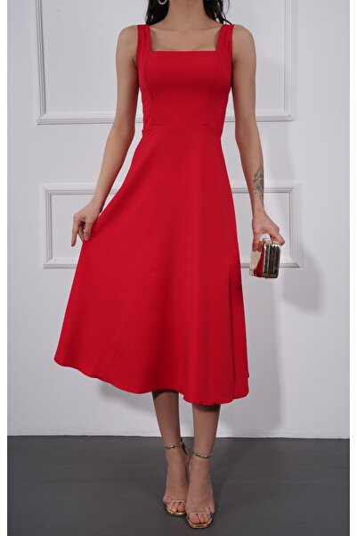 elbisenvarmı Athlete Collar Midi Dress