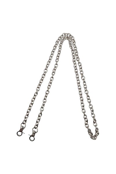 angel çanta aksesuar ملحق حقيبة Angel 100 سم سلسلة حقيبة فضية اللون مع خطاف ر...