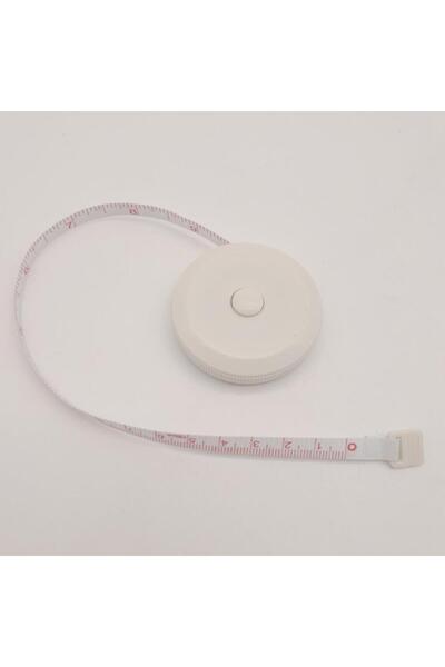 angel çanta aksesuar 150 cm Pull Drop Meter Bandă de măsurare Culoare albă