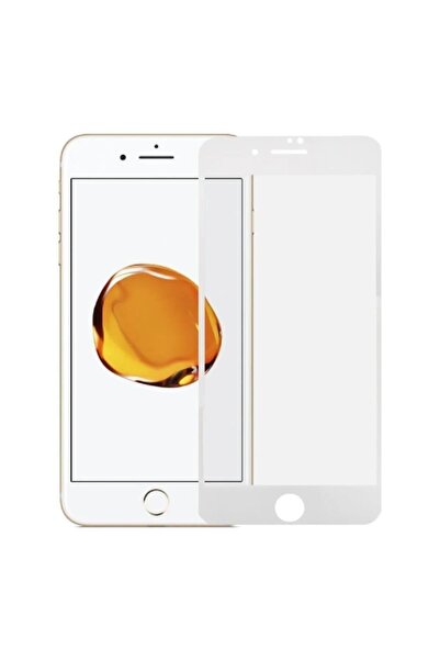 ZETT iphone 6 plus / 7 Plus / 8 Plus BEYAZ  Uyumlu Seramik Nano  Kırılmayan C...