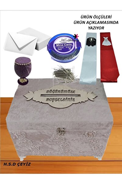 Sandık Dünyası Takı Sandığı Sünnet Nişan Düğün Çeyiz Sandık 0508